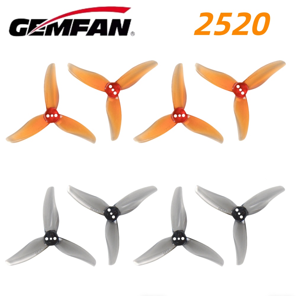 Drone Motor - 4 Pasang Gemfan Hurricane 2520 2.5X2X3