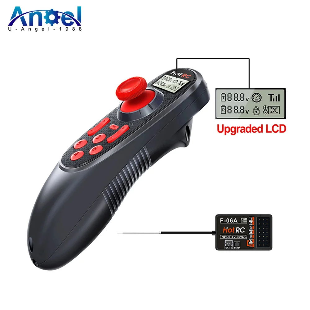 Radio Transmitter 2.4Ghz - HOTRC DS-600 6CH 2.4GHz sistem Radio