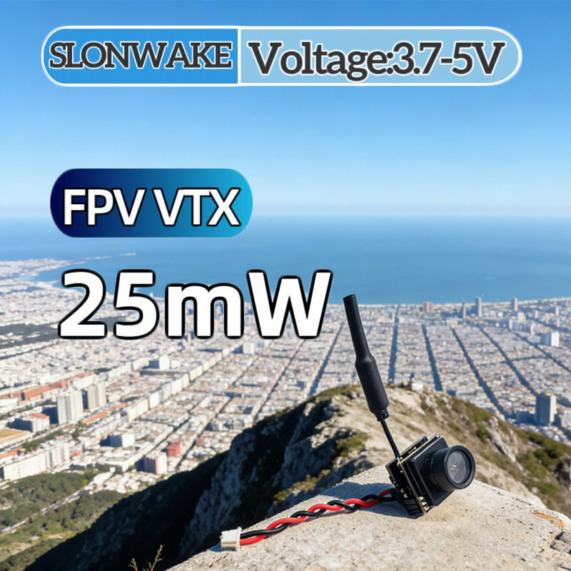 Fpv Camera - SLONWAKE FPV 25mW Simulasi Daya VTX