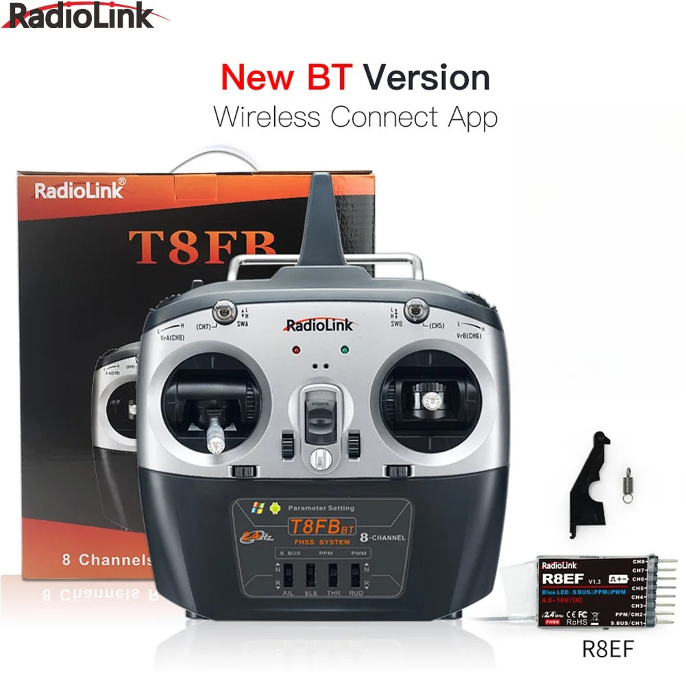 Radio Transmitter 2.4Ghz - Radiolink T8FB 2.4ghz 8 Saluran Pemancar