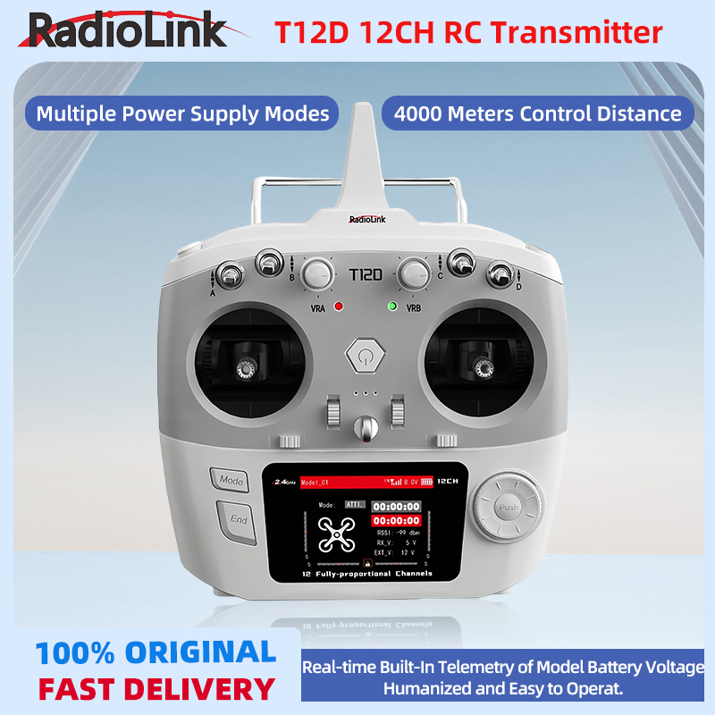 RadioLink T12D Pemancar RC 12  - Radio Transmitter 2.4Ghz ulasan dan harga