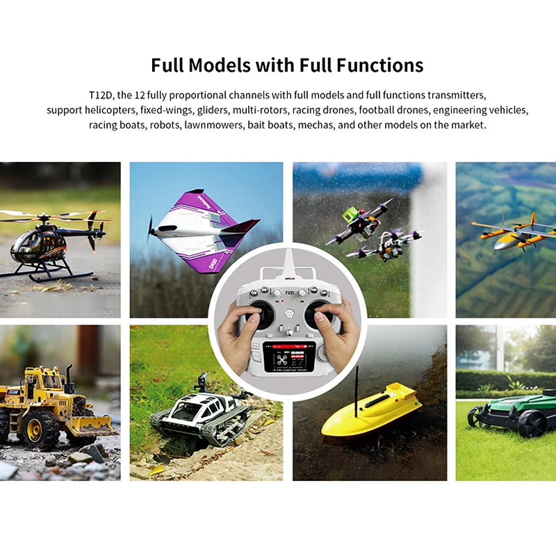 RadioLink T12D Pemancar RC 12  - Radio Transmitter 2.4Ghz ulasan dan harga
