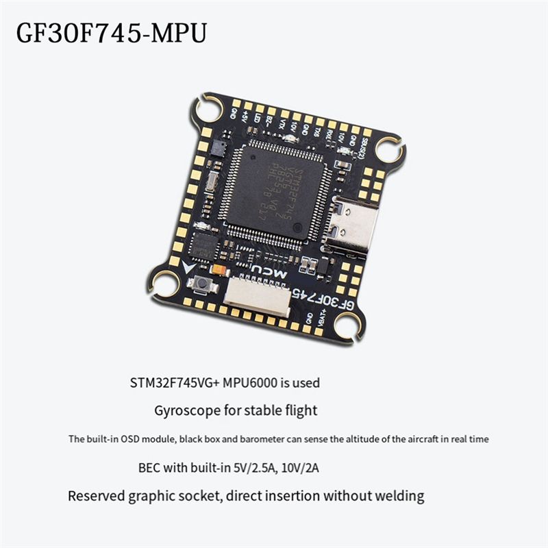B78B-F745 FC&ESC FPV Stack GF3 - Drone Esc ulasan dan harga