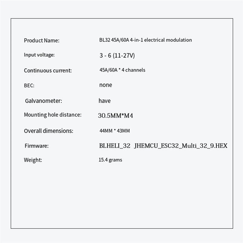 B78B-F745 FC&ESC FPV Stack GF3 - Drone Esc ulasan dan harga