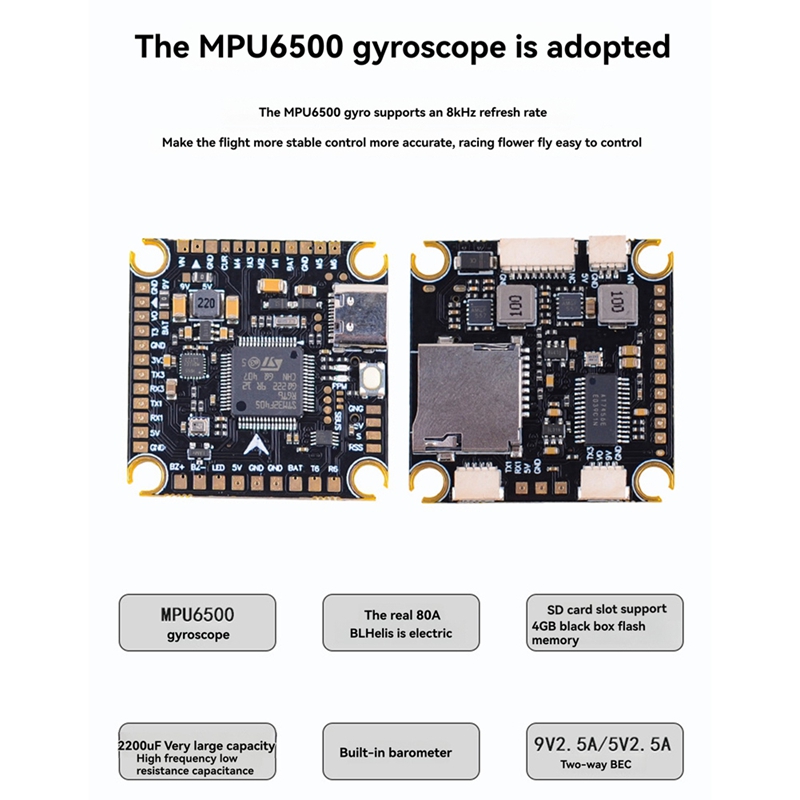 80A+F405/F722 STACK untuk Dron - F722 Flight Controller ulasan dan harga