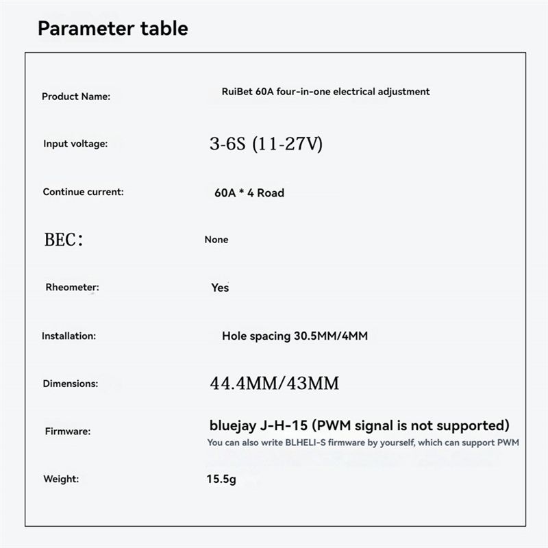 ABJL-F7 FC&ESC, Paket Komponen - F722 Flight Controller ulasan dan harga