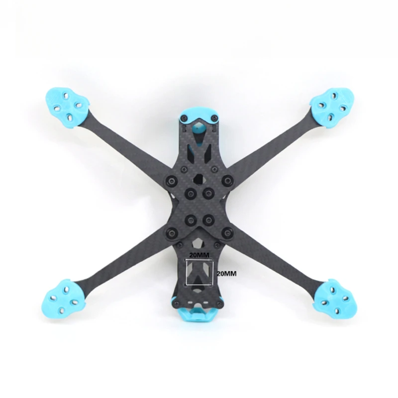 Bingkai Drone Serat Karbon Ber - Drone Motor ulasan dan harga