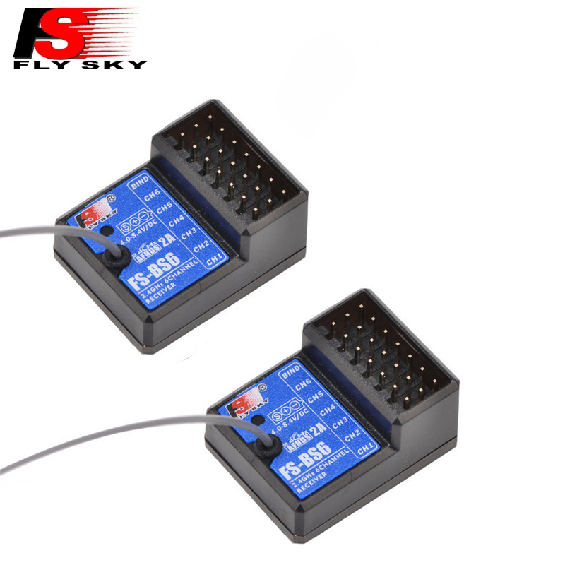 Baru 1 /2 PCS FlySky FS-BS6 Re - Radio Transmitter 2.4Ghz ulasan dan harga