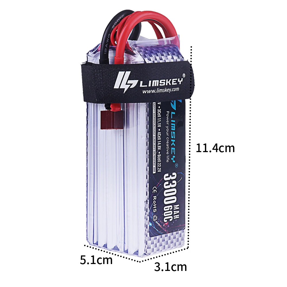 Baterai Lipo 3300mah 22.2V 60C - Lipo Battery 6S ulasan dan harga