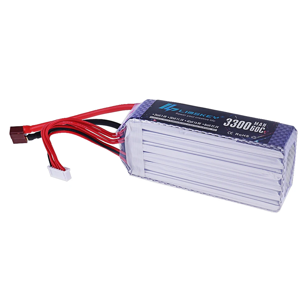 Baterai Lipo 3300mah 22.2V 60C - Lipo Battery 6S ulasan dan harga