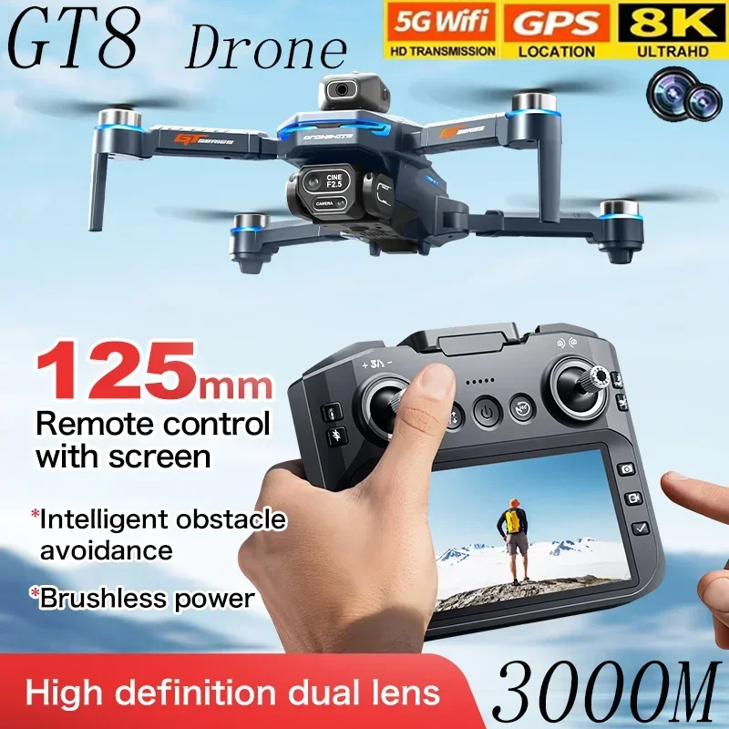 Drone GT8 dengan Sabuk Penghin - Dji Mini Drone ulasan dan harga
