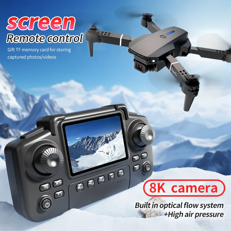 Drone Profesional E88 PRO deng - Brushed Drone Motor ulasan dan harga