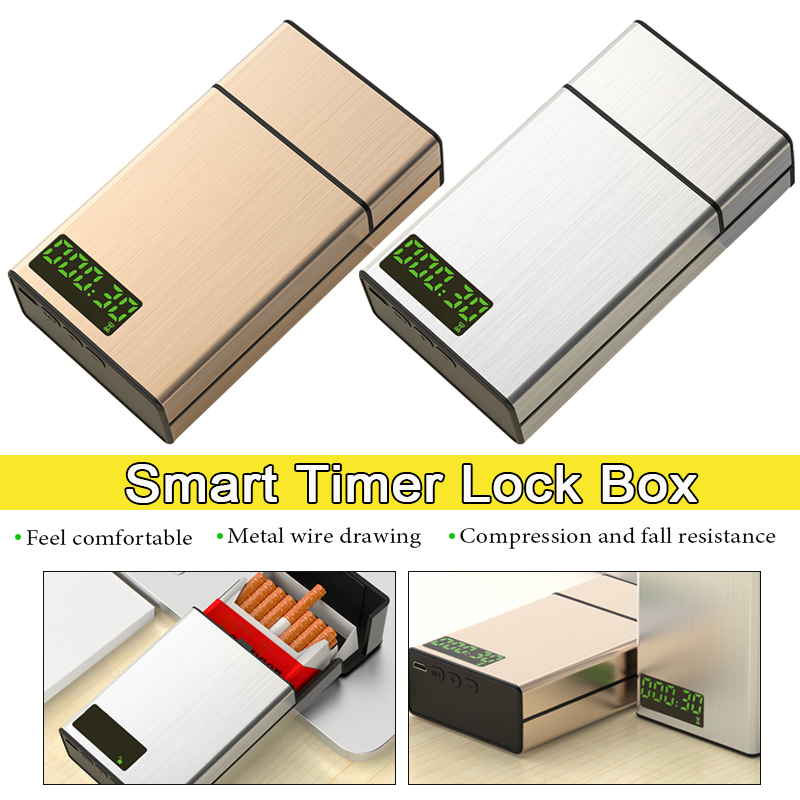 Kotak Rokok Pintar Aluminium d - Smoke Stopper ulasan dan harga
