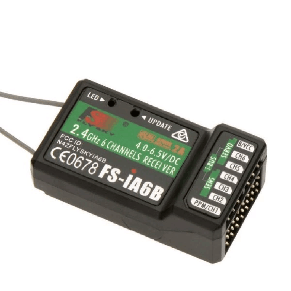 Penerima Flysky Fs-IA6B 2.4G 6 - Flysky Transmitter ulasan dan harga