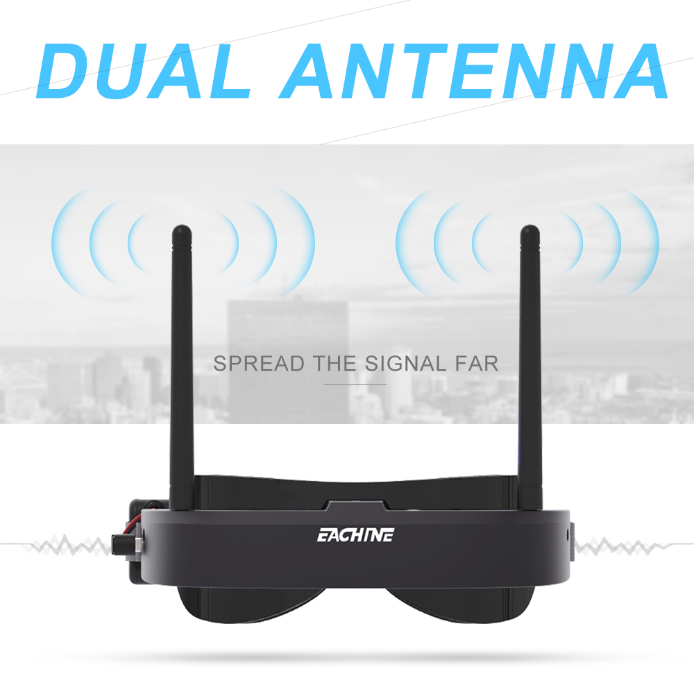 Eachine kacamata FPV EV100, ca - Fpv Goggles ulasan dan harga
