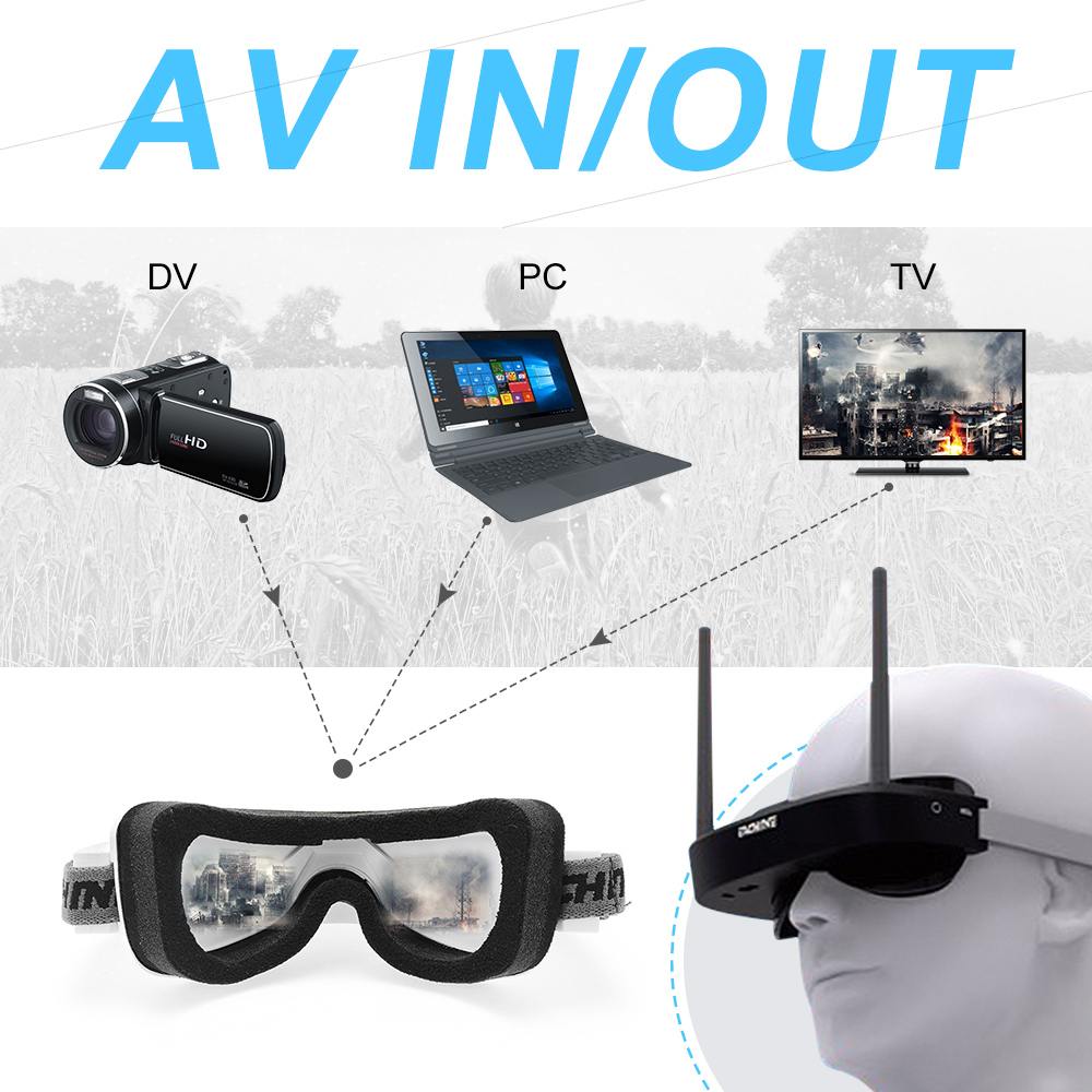 Eachine kacamata FPV EV100, ca - Fpv Goggles ulasan dan harga