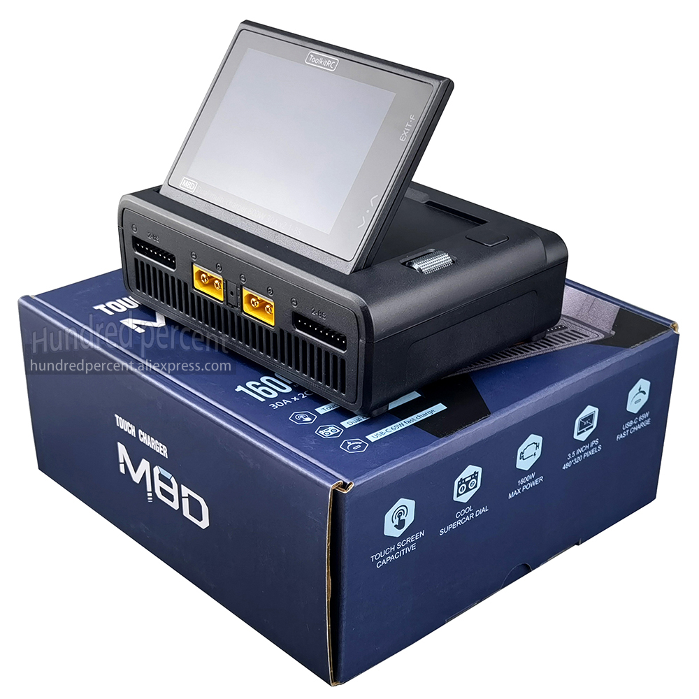 ToolkitRC M8D Charger, Baterai - Smoke Stopper ulasan dan harga