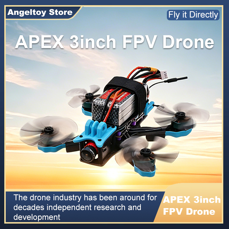 B-CUBE APEX 3 inci FPV Drone F - F722 Flight Controller ulasan dan harga