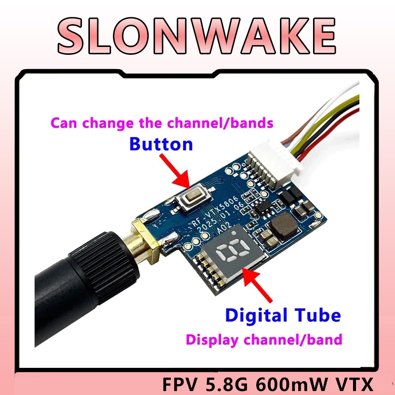 SLONWAKE 5.8G TS5823 PRO Mini  - Fpv Camera ulasan dan harga