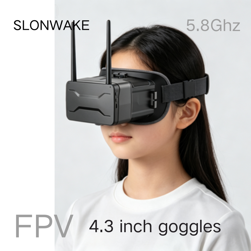 Kacamata FPV 5.8G, Layar 4.3 I - Fpv Goggles ulasan dan harga