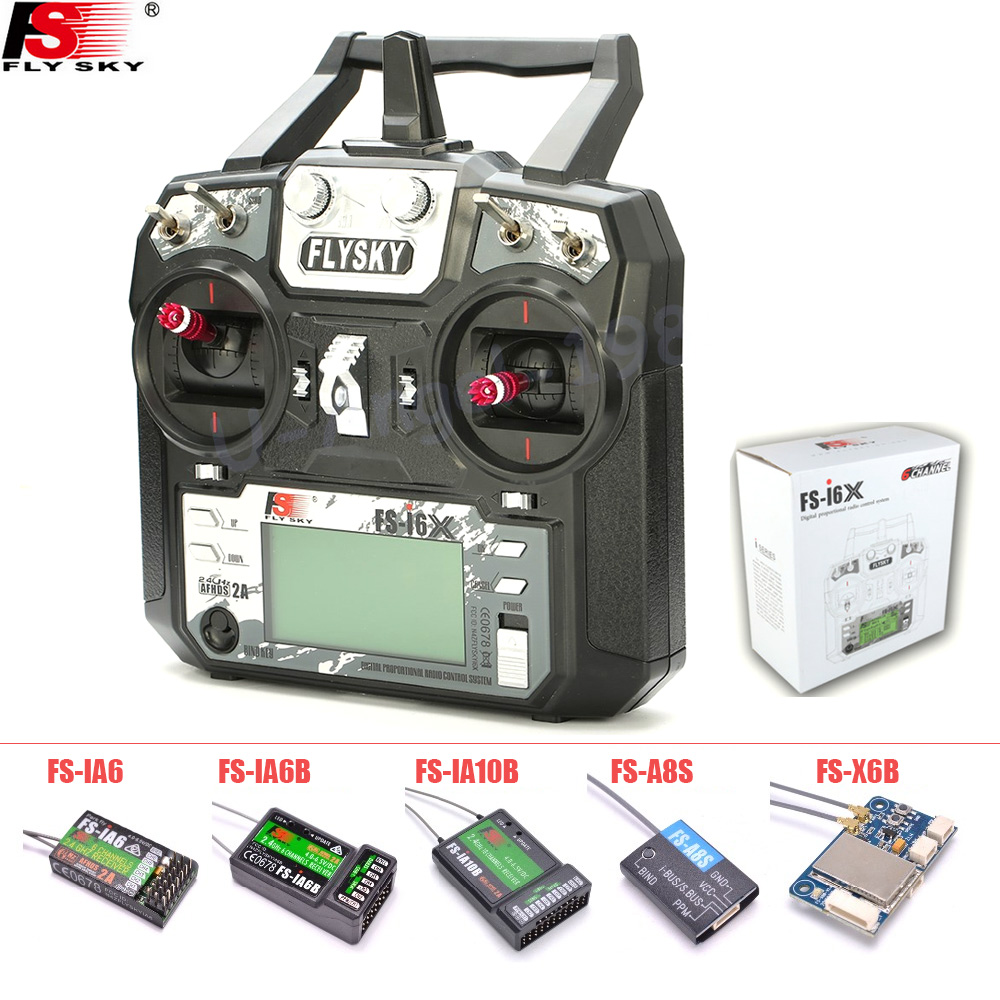 FLYSKY FS-i6X FS i6X 10CH 2.4G - Radio Transmitter 2.4Ghz ulasan dan harga