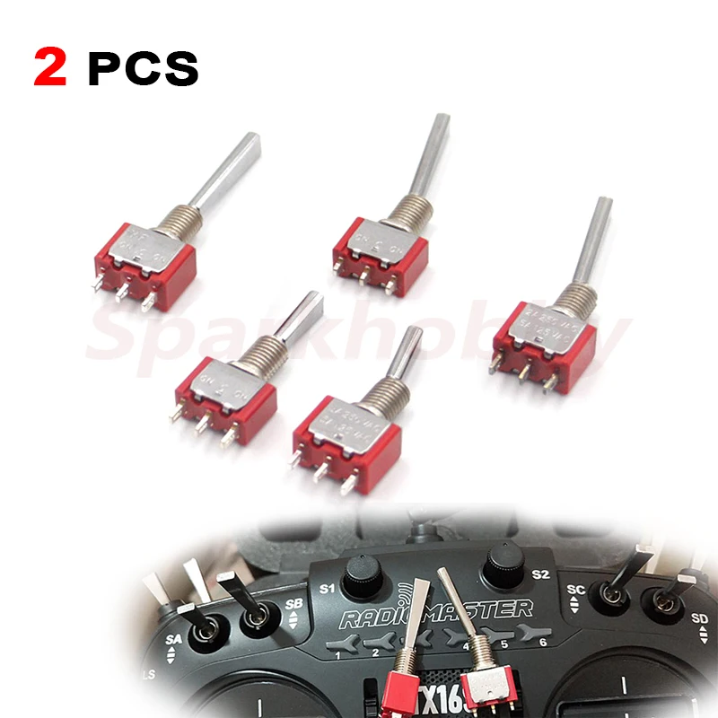 2PCS RC Transmitter Switch 2/3 - Flysky Transmitter ulasan dan harga