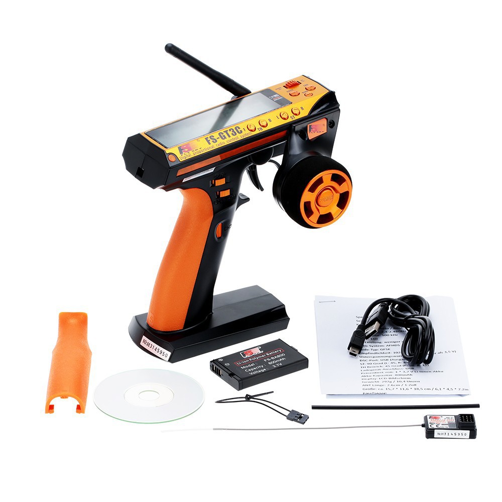 Flysky FS-GT3C, pengontrol jar - Radio Transmitter 2.4Ghz ulasan dan harga