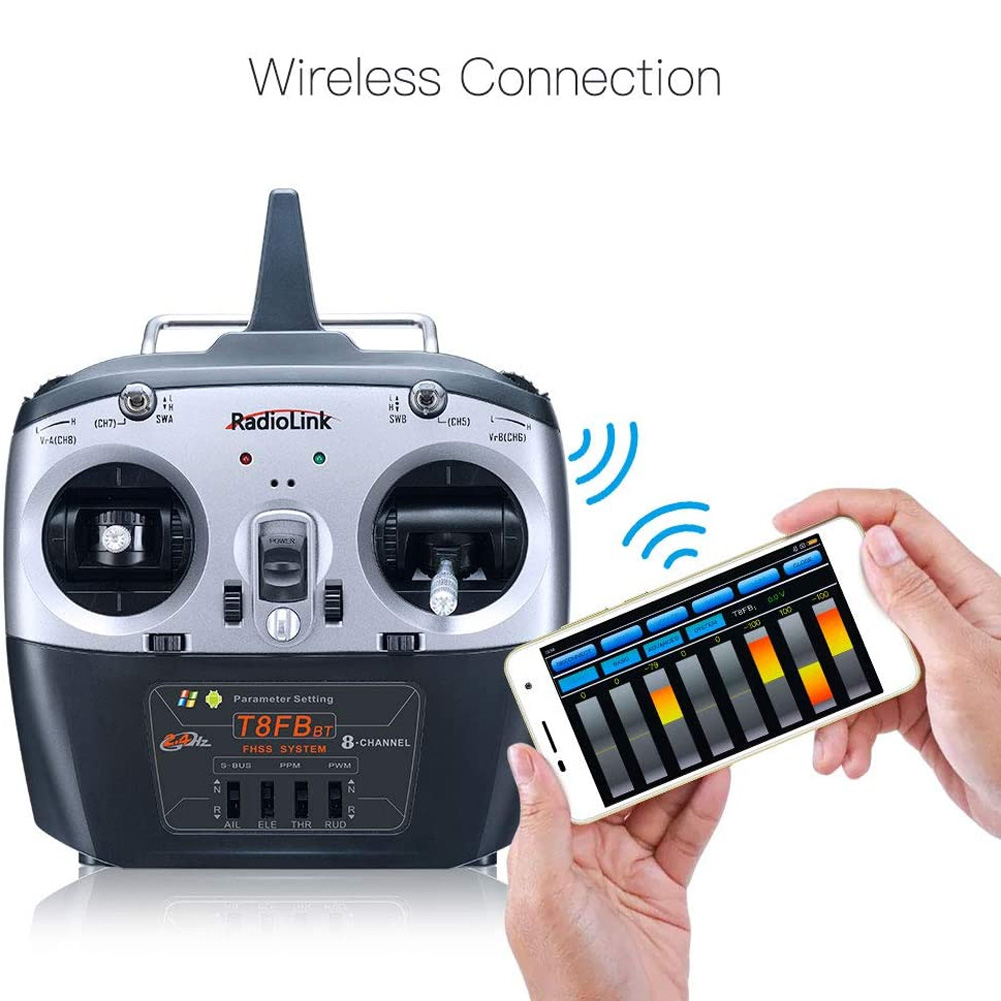 Radiolink T8FB 2.4ghz 8 Salura - Radio Transmitter 2.4Ghz ulasan dan harga
