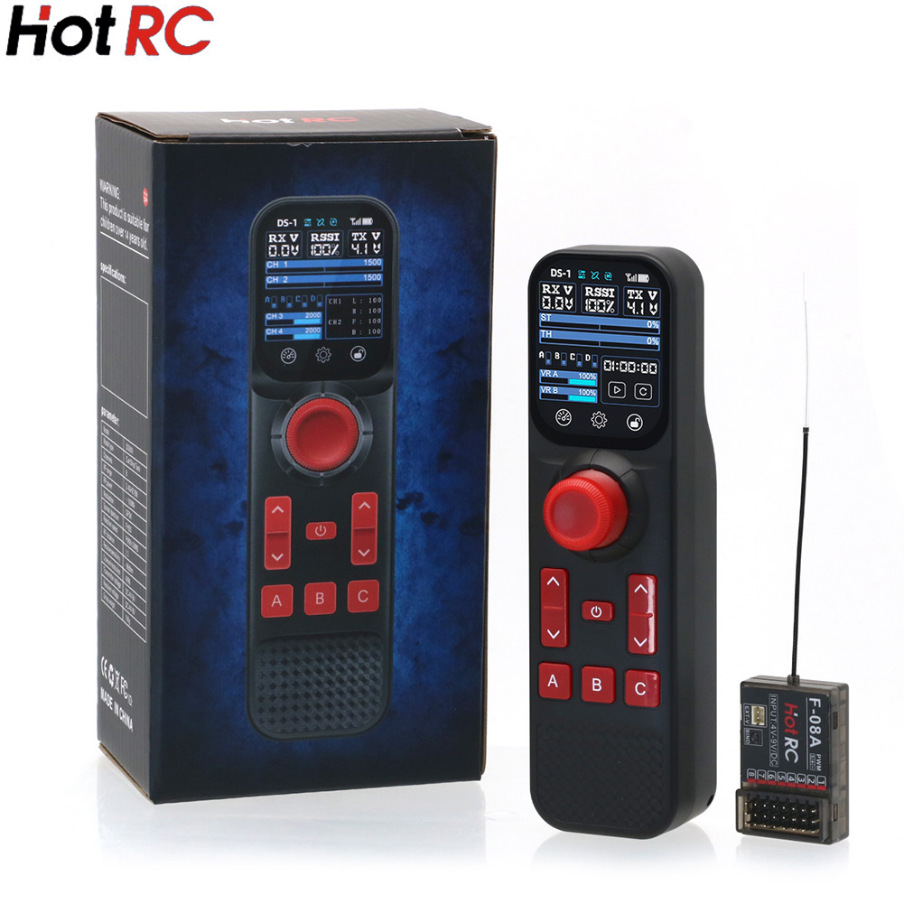 Hotrc DS-800 2.4Ghz 8CH FHSS R - Radio Transmitter 2.4Ghz ulasan dan harga