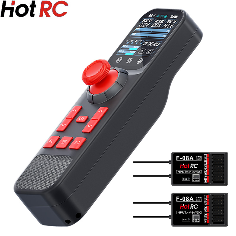 Hotrc DS-800 2.4Ghz 8CH FHSS R - Radio Transmitter 2.4Ghz ulasan dan harga