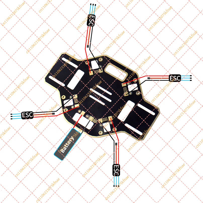 Kit Rangka Drone 4-Axle 450mm  - Brushed Drone Motor ulasan dan harga