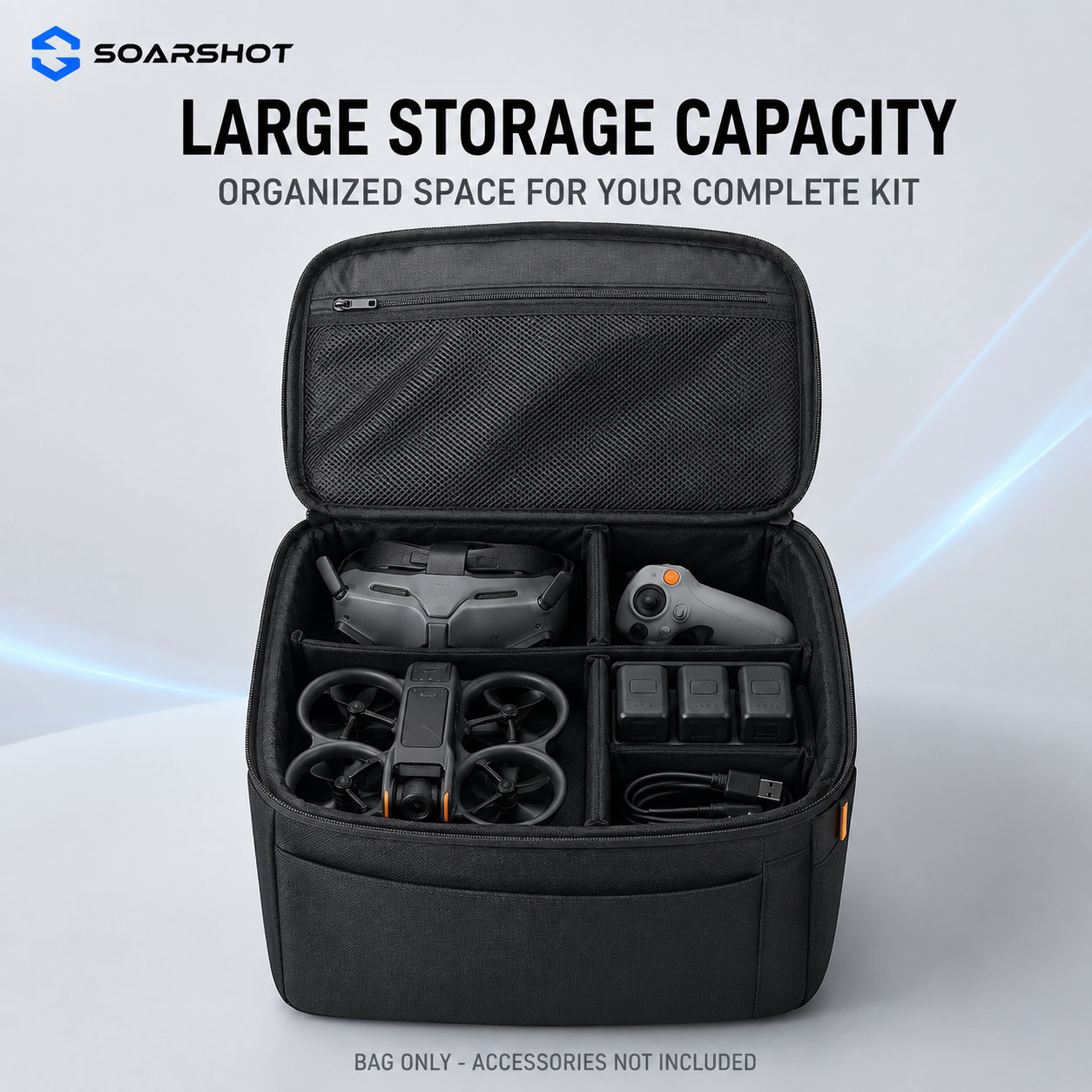 Tas Jinjing SOARSHOT untuk DJI - Drone Goggles Dji ulasan dan harga
